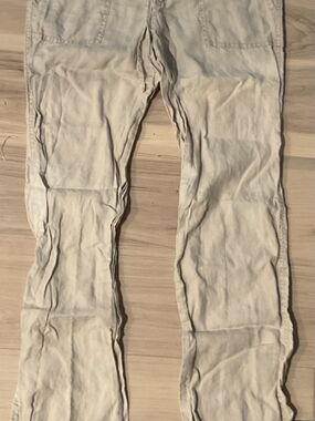 NEW NEVER WORN Victoria's Secret Beige Straight-Leg Pants